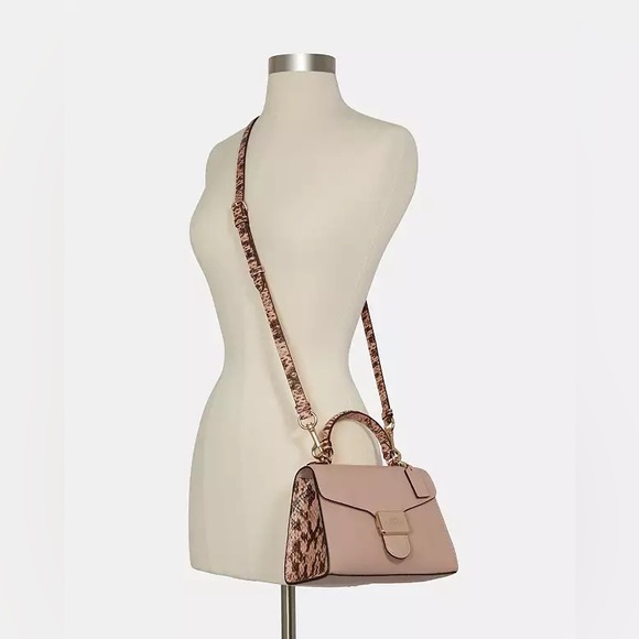 Coach Pepper Satchel • (Shell Pink) • (Handbag or Crossbody Bag) • (Like New) - Picture 11 of 11